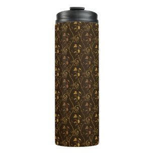 Trauben Dekor Thermosbecher