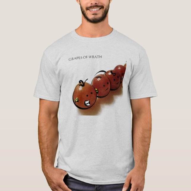 Trauben des Zorns T-Shirt (Vorderseite)