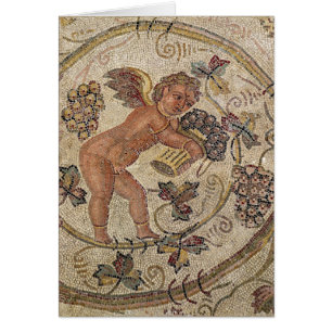 Trauben eines Amorsammelns, Fragment der