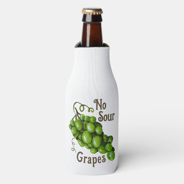 Trauben Flasche Cooler Flaschenkühler (Flaschenvorderseite)