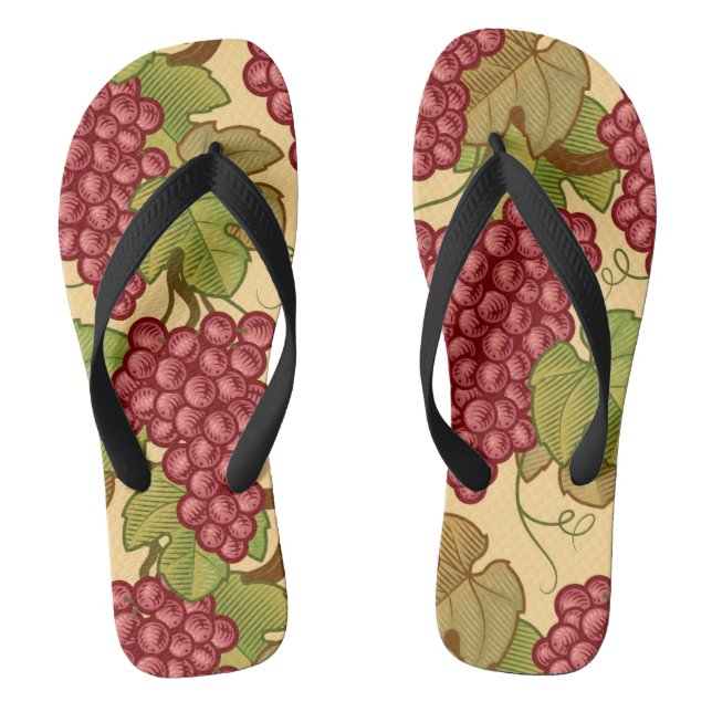 Trauben Flip Flops (Fußbett)