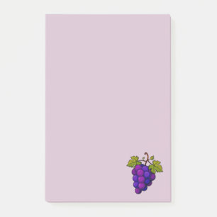 Trauben - Fruchtsammlung - Post-it Klebezettel