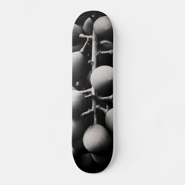 Trauben für einen gesunden Tag Skateboard (Vorderseite)