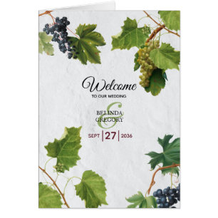 Trauben Griechische Insel Hochzeitsorden