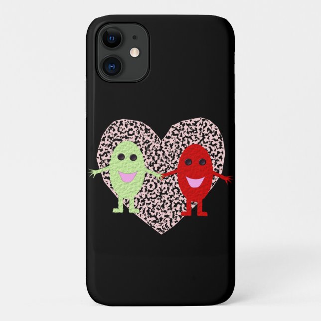 Trauben in Liebe iPhone 3 Fall Case-Mate iPhone Hülle (Rückseite)