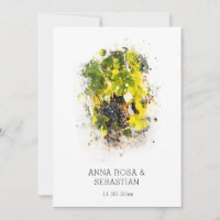 *~* Trauben Italien AR21 QR UAWG Weinberg Hochzeit
