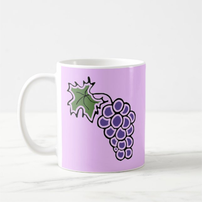 Trauben Kaffeetasse (Links)