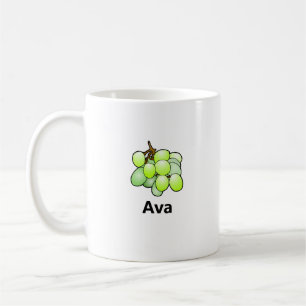Trauben Klassischer Becher Kaffeetasse