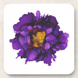 Trauben/lila Peelings handbemalt Getränkeuntersetzer