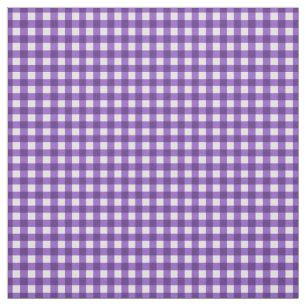 Trauben Lila überprüft Gingham auf Zuhause Canning Stoff