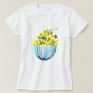 Trauben niedliche Früchte T-Shirt
