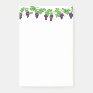 Trauben Post-it Klebezettel