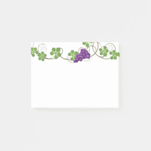 Trauben Post-it Klebezettel