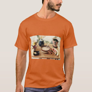 Trauben- und Bananen-Frühstücks-Tee T-Shirt