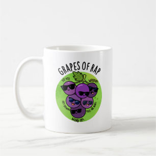 Trauben von Rap Funny Fruit Pun Kaffeetasse