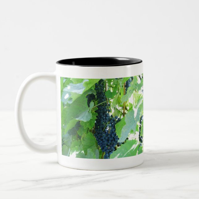 Trauben Zweifarbige Tasse (Links)
