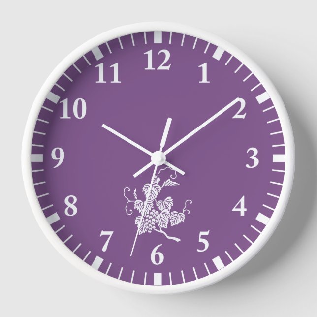 Traubenast Uhr (Vorderseite)