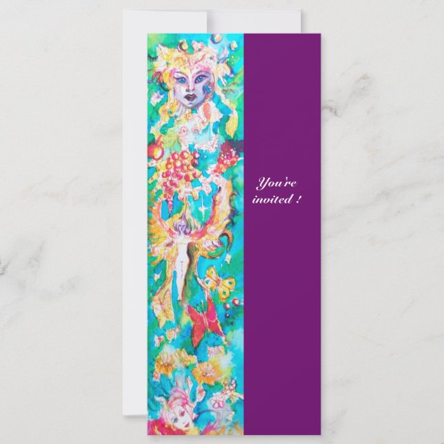 TRAUBENFAIRE TALE 9 EINLADUNG (Vorderseite)