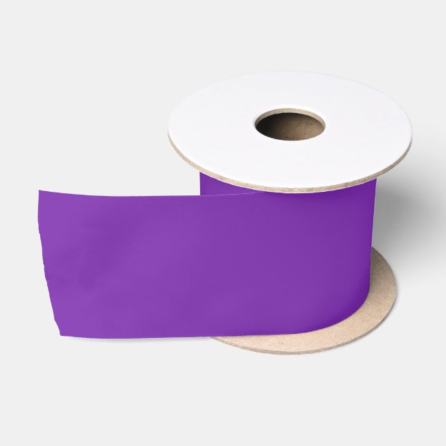 Traubenfarbe Satinband (Spule)