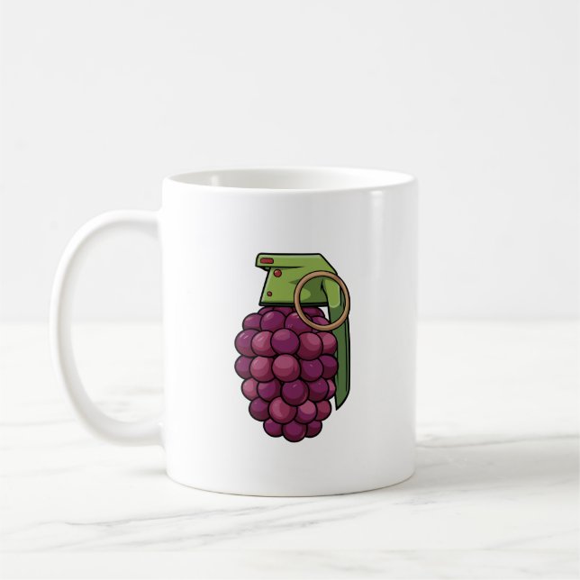 Traubengranate Kaffeetasse (Links)
