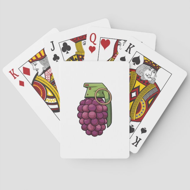 Traubengranate Spielkarten (Rückseite)