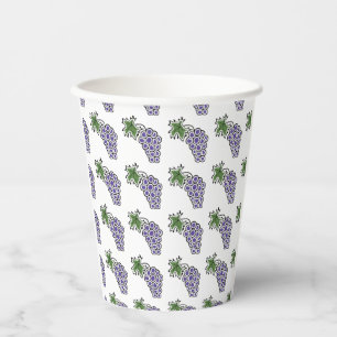 Traubenpapier Pappbecher