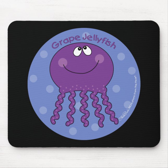 Traubenqualle Mousepad (Vorne)