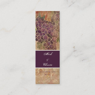 Traubenrebe Mini Visitenkarte