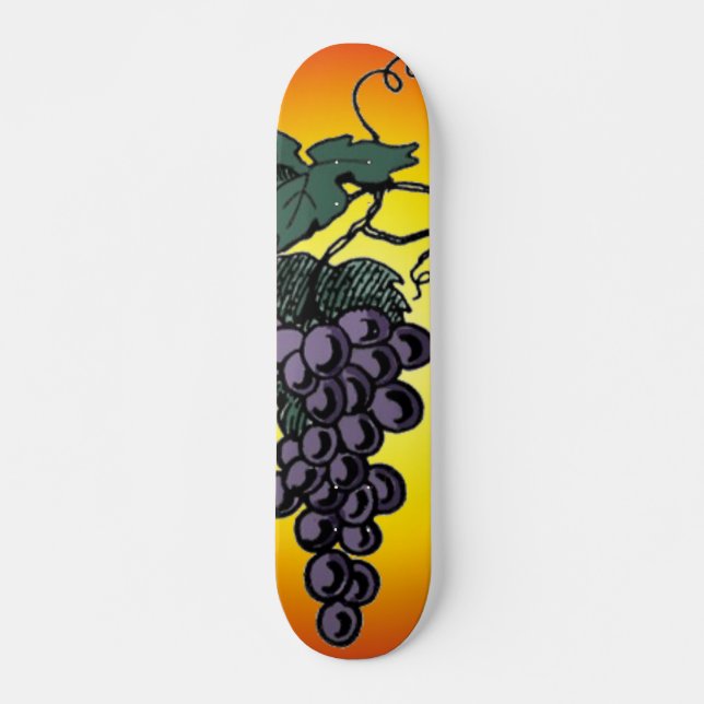 Traubenreben Skateboard (Vorne)
