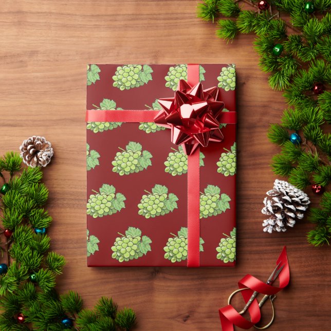 Traubenstrauch Geschenkpapier (Feiertagsgeschenk)