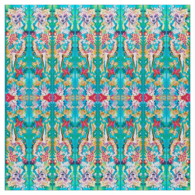 TRAUENMÄDCHEN STOFF (Muster)