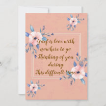 "Trauer ist Liebe unverankert", bekommt gut Karten