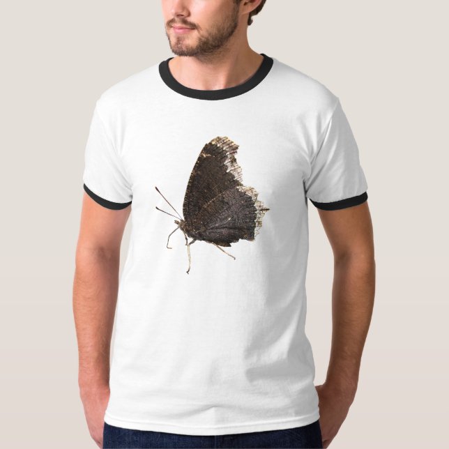 Trauer-Mantelschmetterling ~ T - Shirt (Vorderseite)