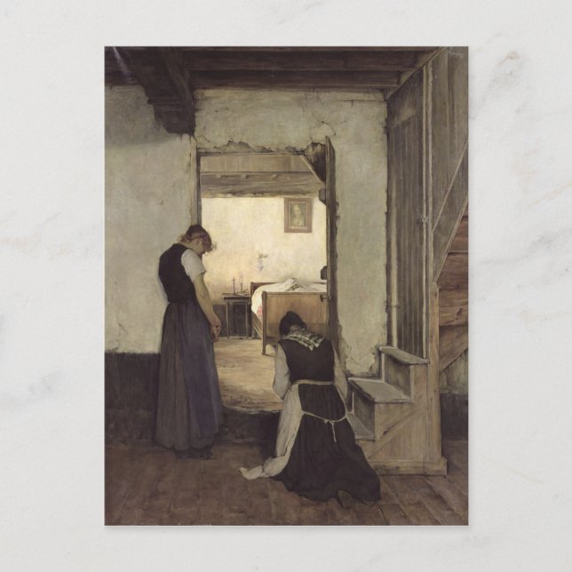 Trauer Postkarte (Vorderseite)