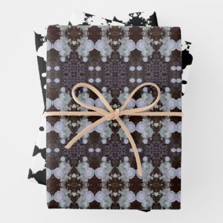 Trauerbaum Barke Gemustertes Bündel Geschenkpapier Set