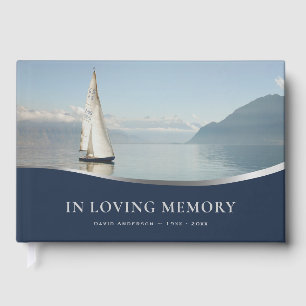 Trauerboot Gedenkfeier Funeral Gästebuch
