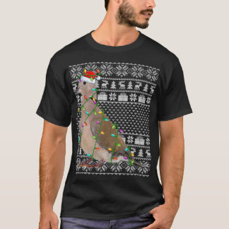 Trauernde Dove Bird Lover Santa Ugly Trauertaube T-Shirt
