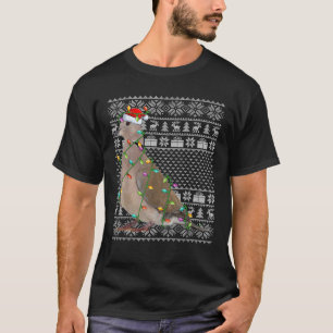 Trauernde Dove Bird Lover Santa Ugly Trauertaube T-Shirt