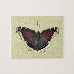 Trauernder Schmetterling in der Cloak - Nymphalis- Puzzle