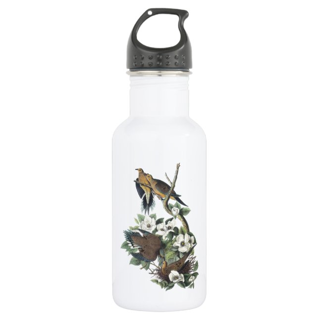 Trauertaube von Audubon Trinkflasche (Vorderseite)