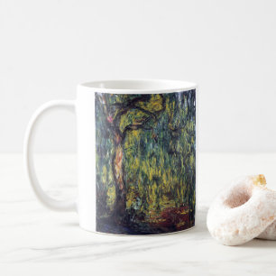 Trauerweide von Claude Monet, Vintage Fine Art Tasse