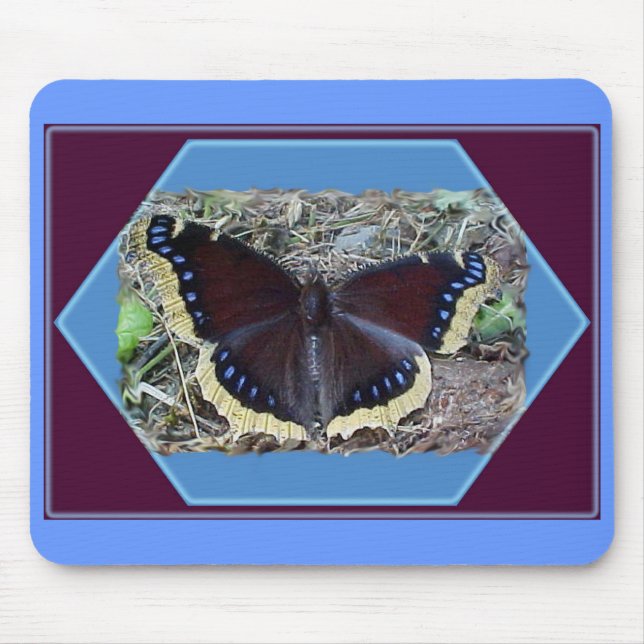 Trauerwolke Butterfly Mousepad (Vorne)