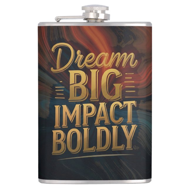 Traum Big Impact Bolly Flachmann (Vorderseite)