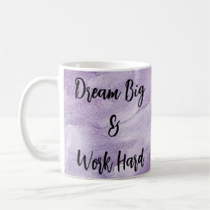 Traum Big & Work Hard Kaffeetasse
