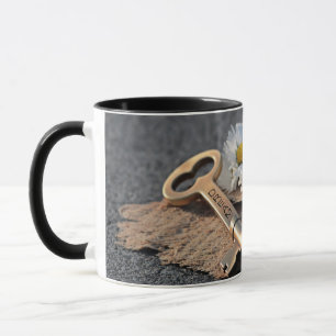 Traum Blume Schlüsselrolle Liebe Mann Frauenkette Tasse
