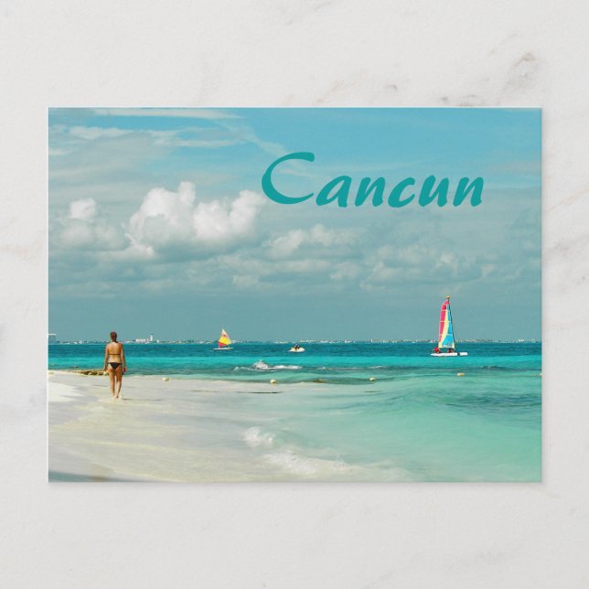 Traum, Cancun Postkarte (Vorderseite)