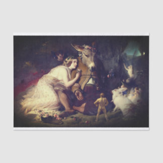 Traum-Dekoupage-Tissue-Papier der Mittsommernacht Seidenpapier