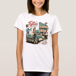 Traum der amerikanischen Fünfziger Vintage-America T-Shirt