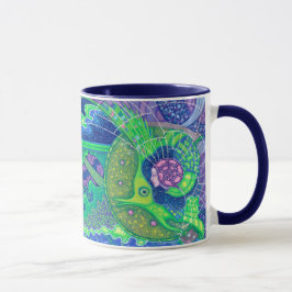 Traum der surrealistischen Kunstfantasie des Vollm Tasse