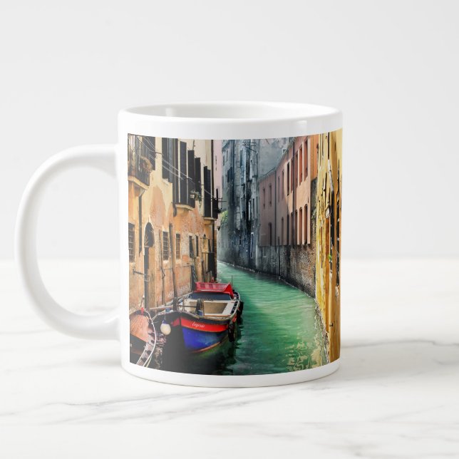TRAUM DER VENEDIGEN Jumbo-Tasse (Links)